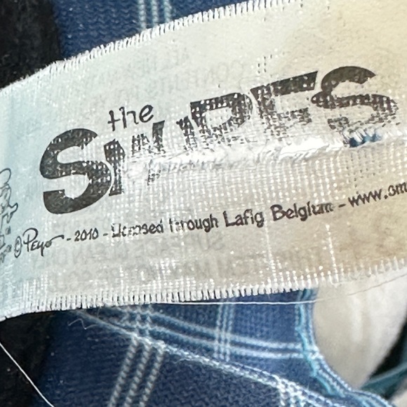 The SMURFS MOVIE GUTSY Smurf Irish Scottish Blue Plush Kilt 17 inches - Picture 6 of 11